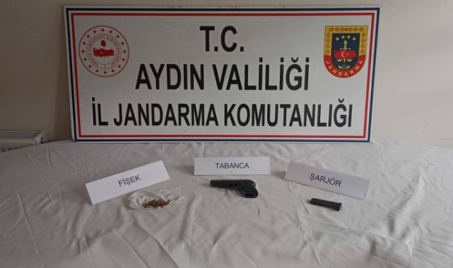 Aydın’da ruhsatsız silah taşıyan şahıslar yakalandı