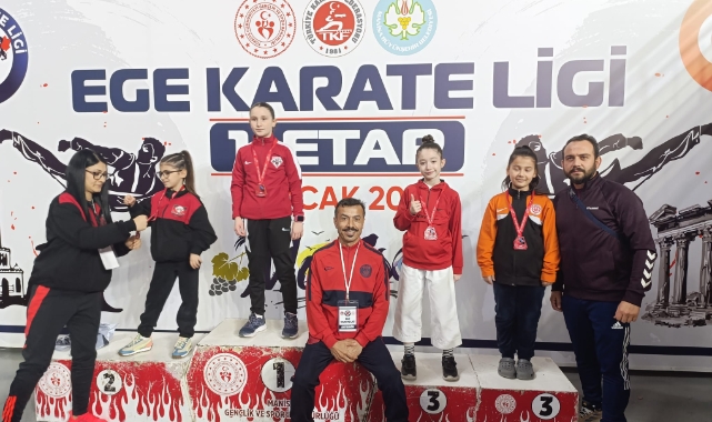 Aydınlı minik sporcudan büyük başarı