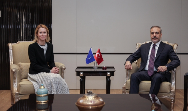 Bakan Fidan AB Yüksek Temsilcisi ile bir araya geldi