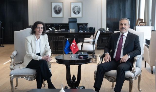 Bakan Fidan ile AB Komisyonu üyesi Lahbib’den ortak açıklama