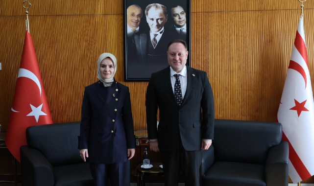 Bakan Göktaş KKTC Meclis Başkanı'nı ziyaret etti