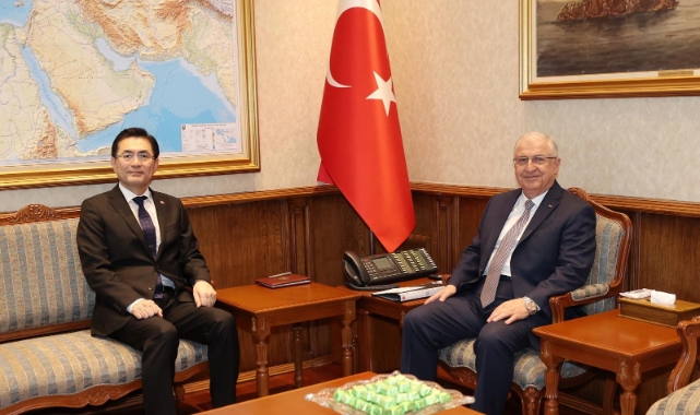 Bakan Güler Kore Cumhuriyeti Büyükelçisi ile görüştü