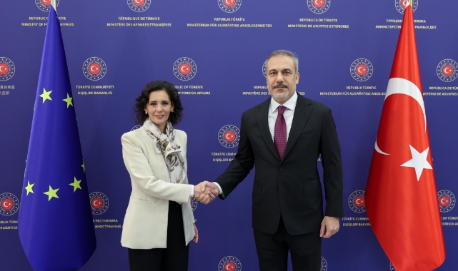 Bakan Hakan Fidan AB Komisyonu Üyesi Lahbib ile görüştü