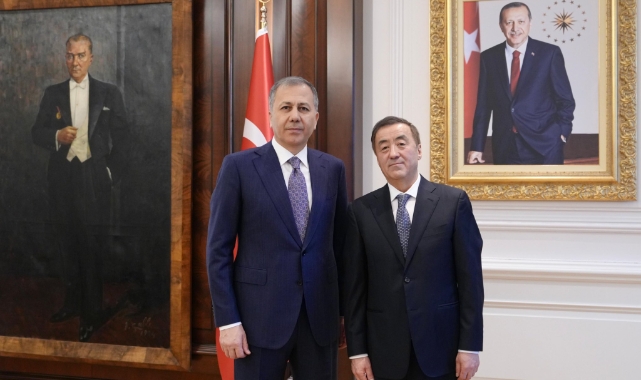 Bakan Yerlikaya Moğolistan Büyükelçisini kabul etti