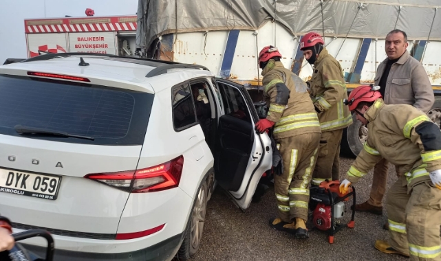 Bandırma-Bursa Karayolunda trafik kazası: 5 yaralı