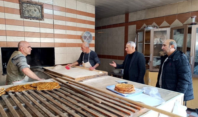 Başkan Belice esnaflarla buluştu