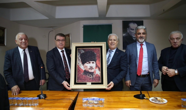 Başkan Bozbey'den Bursa Esnaf ve Sanaatkarlar Odaları Birliği'ne ziyaret