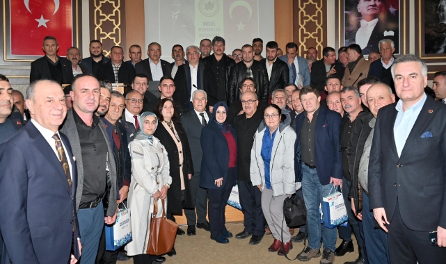 Başkan Bozbey İnegöl'de muhtarlarla bir araya geldi