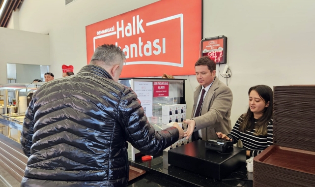 Başkan Erkan Aydın’dan kandil simidi ikramı