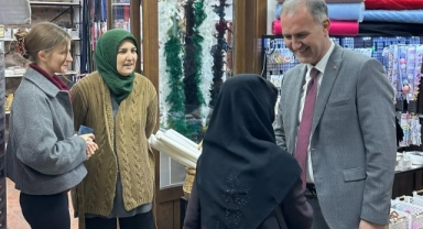 Başkan Taban'dan esnaf ziyareti!