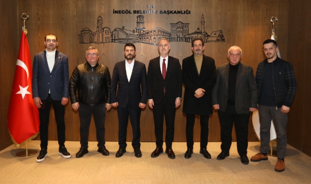 Başkan Taban Kafkasspor'un yeni Başkanı ve yönetimini ağırladı