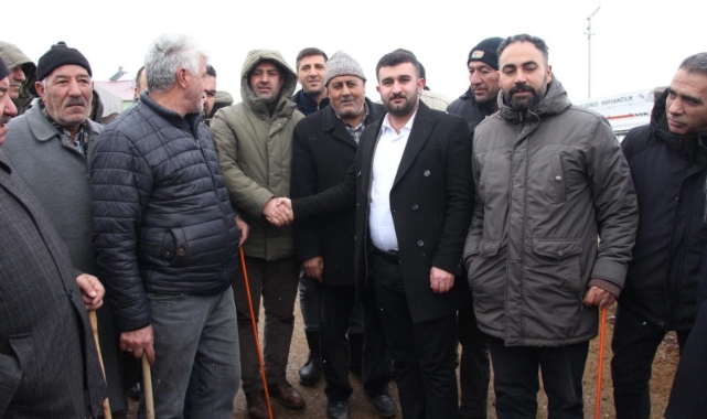 Başkan Yıldırım çiftçilerle bir araya geldi
