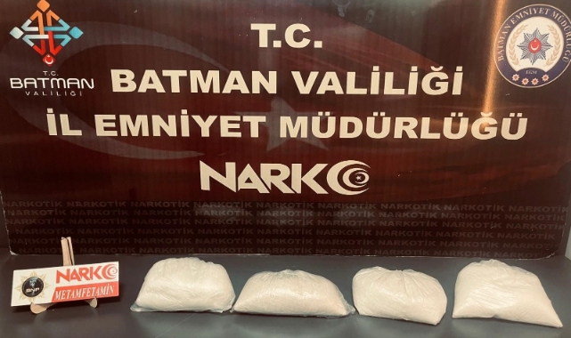 Batman'da kamyonda uyuşturucu ele geçirildi!