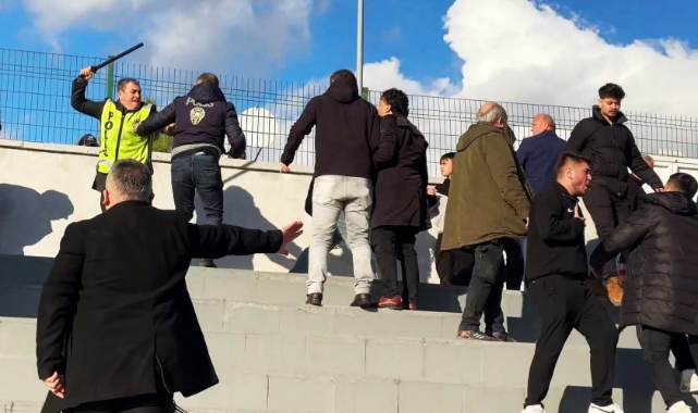 Bölgesel Amatör Lig maçında ortalık karıştı