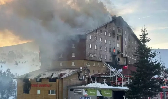 Bolu'da meydana gelen otel yangınında hayatını kaybedenler için milli yas ilan edildi