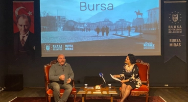 ‘Bursa Bellek- Kent Söyleşileri’nin ilk konuğu yönetmen, senarist ve yapımcı Ezel Akay oldu