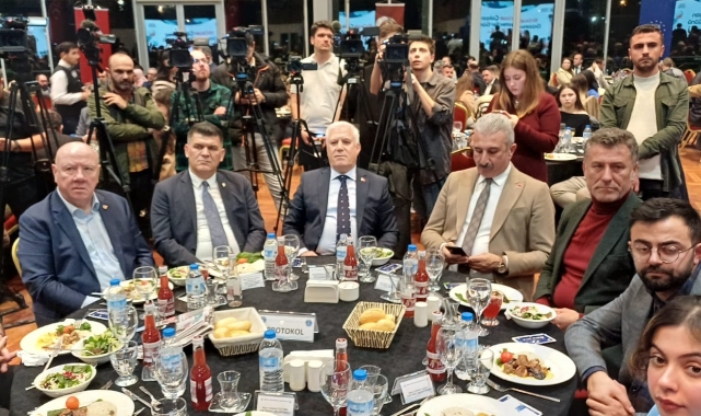 Bursa Büyükşehir Belediye Başkanı Mustafa Bozbey gazetecilerle buluştu