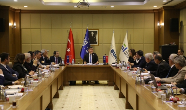 Bursa Büyükşehir Belediyesi Yönetim Kadrosu 2024 yılını değerlendirdi
