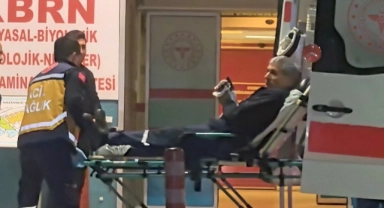 Bursa'da elini makineye kaptıran işçi yaralandı
