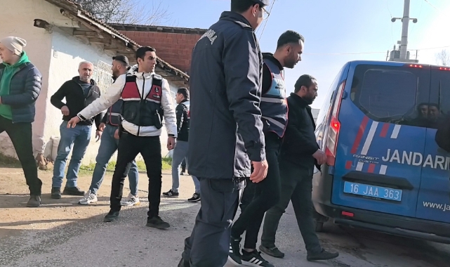 Bursa'da evi kundaklayan şahıs 24 saat sonra teslim oldu!