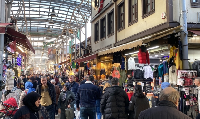 Bursa'da hafta sonu yoğunluğu