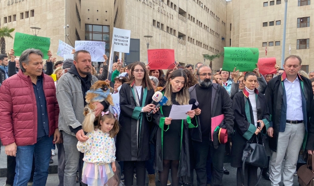 Bursa'da hayvan hakları savunucularından açık çağrı! "AYM yasayı iptal et"