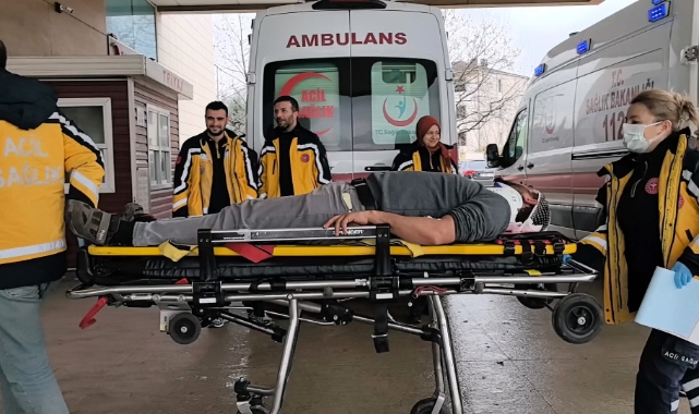 Bursa'da kamyonun kasasından düşen şoför yaralandı