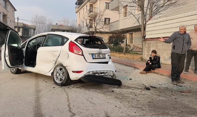 Bursa'da kaza! Aracını görünce gözyaşlarını tutamadı