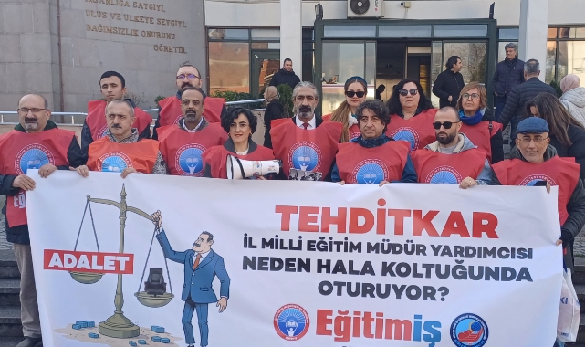 Bursa'da öğretmenlerden olumsuz çalışma koşullarına tepki!