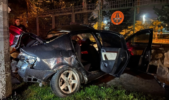 Bursa'da trafikte makas atan sürücü dehşet saçtı!