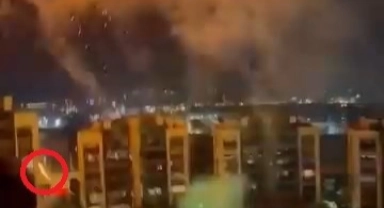 Bursa'da yılbaşı kutlamalarındaki havai fişekler, evi alev topuna çevirdi