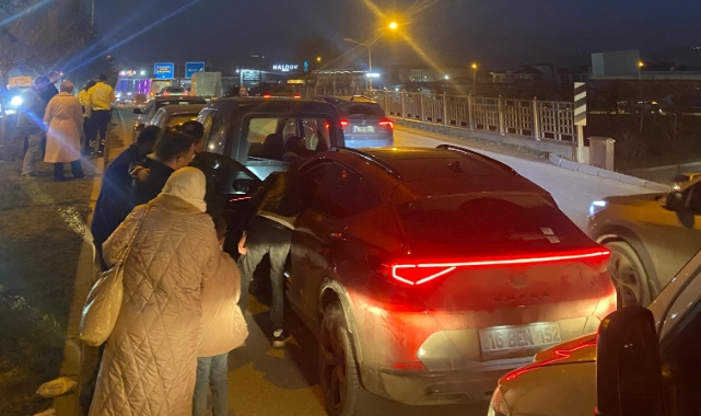 Bursa’da zincirleme kaza: 2 yaralı
