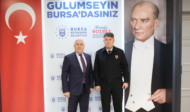 Bursa İl Jandarma Komutanlığı'ndan Büyükşehir'e ziyaret