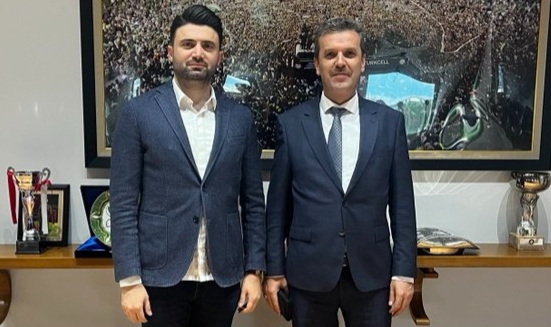 Bursa İl Tarım ve Orman Müdürü Acar'dan Bursaspor Başkanı Çelik'e ziyaret