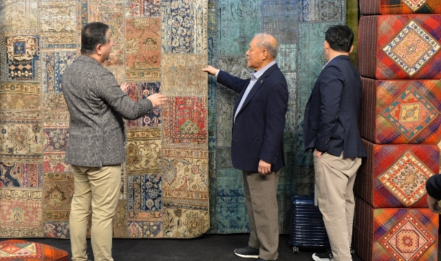 Bursa İş Dünyası Heimtextil Fuarı'nda