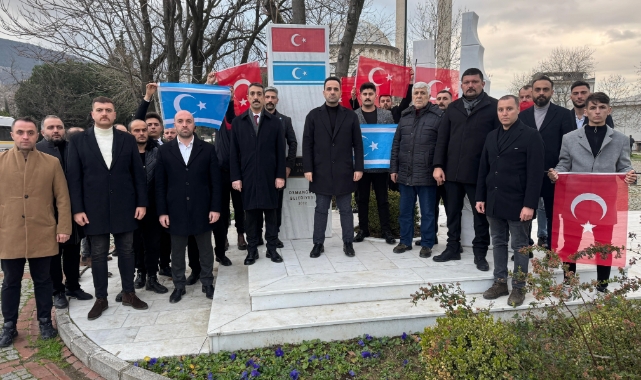 Bursa Ülkü Ocakları’ndan Türkmen Şehitlerine ahde vefa