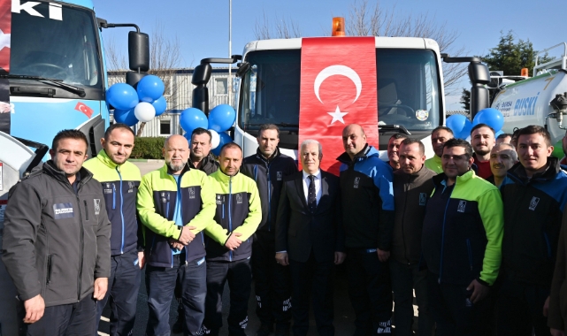 BUSKİ'nin araç filosuna büyük yatırım