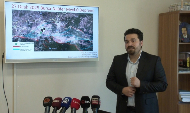 BUÜ Öğretim Üyesi Doç. Dr. Mustafa Şenkaya: "Bursa Ovası'na sismometreler konulmalı"