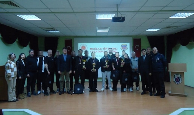 Cezaevinde masa tenisi turnuvası heyecanı yaşandı