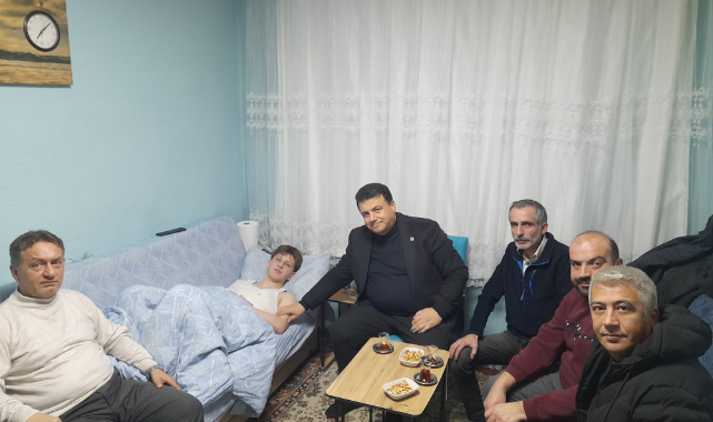 CHP Bursa Milletvekili Öztürk ile ÇSSM derneğinden Onur Turan'a ziyaret!