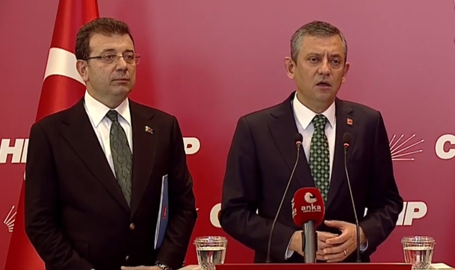 CHP lideri Özel ve İmamoğlu'ndan Rıza Akpolat tepkisi