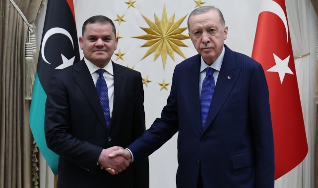 Cumhurbaşkanı Erdoğan Libya Başbakanı ile görüştü