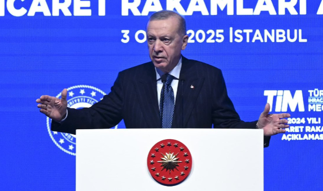 Cumhurbaşkanı Erdoğan: Türkiye 2024'te ihracat rekoru kırdı