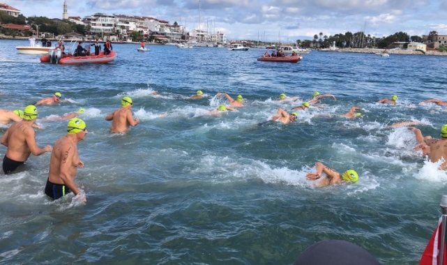 Datça'da 19. Açık Kış Yüzme Maratonu sonlandı