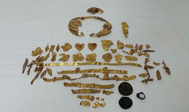 Denizli’de Hellenistik döneme ait diadem ele geçirildi