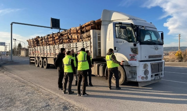 Denizli’de orman kaçakçılığı için denetimler devam ediyor