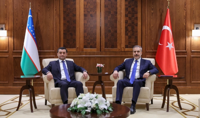 Dışişleri Bakanı Fidan, Özbekistanlı mevkidaşını kabul etti