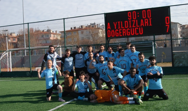 Döğergücü FK şampiyon oldu