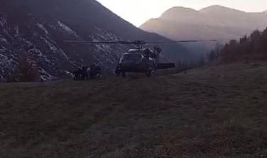 Domuz saldırısından kaçarken uçurumdan düştü