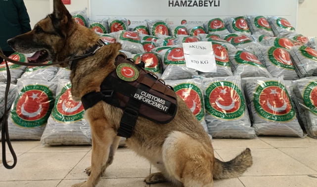 Edirne'de tırda çok miktarda uyuşturucu yakalandı!